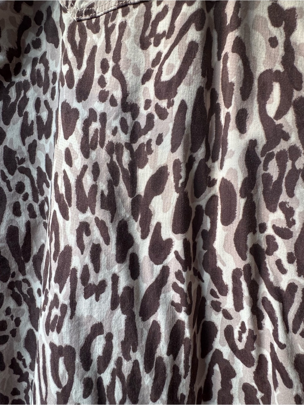 Anthropologie Maeve Colette Leopard Print High-Waist Pants - Brown/Beige 20W EUC - Picture 6 of 10